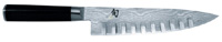 COUTEAU CHEF 20 CM LAME ALVEOLÉE KAI DAMAS