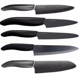 OFFRE DE COUTEAUX EN CÉRAMIQUE KYOCERA LAMES NOIRES