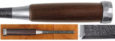 CISEAU à BOIS JAPONAIS TASAÏ MOKUME NOMI - 9MM