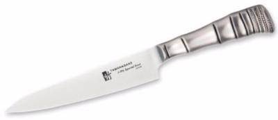 COUTEAU JAPONAIS UNIVERSEL 15 CM TAMAHAGANE GAMME BAMBOO 3 PLY SPECIAL STEEL