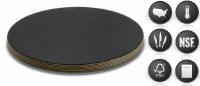 BILLOT ROND A DECOUPER "EPICUREAN" DIAMÈTRE 46 CM ARDOISE