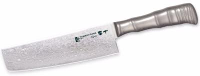 COUTEAU JAPONAIS TAMAHAGANE GAMME BAMBOO KYOTO 63 PLY NAKIRI 18 CM