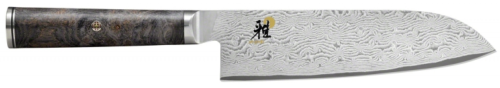 COUTEAU DE CUISINE JAPONAIS MIYABI 5000MCD 67 SANTOKU 18 CM MIYABI BLACK
