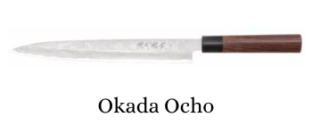 Couteau japonais artisanal  Okada Ocho