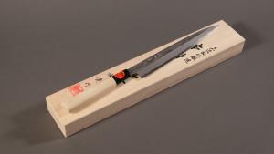 Couteau japonais artisanal Shigeki Tanaka Classic - couteau sashimi 23 cm