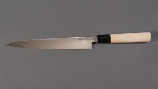 Couteau japonais artisanal Shigeki Tanaka Classic - couteau sashimi 23 cm