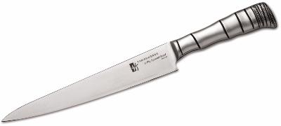 COUTEAU JAPONAIS SUJIHIKI 24 CM TAMAHAGANE GAMME BAMBOO 3 PLY SPECIAL STEEL
