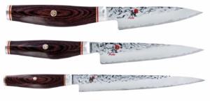 SET DE 3 COUTEAUX JAPONAIS MIYABI 6000MCT "SPÉCIAL POISSON"