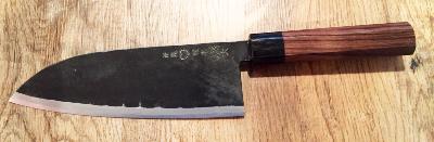 COUTEAU DE CUISINE ARTISANAL DEBA 20 CM DE TAKEDA - NAS