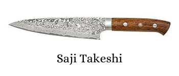 Couteau japonais artisanal Takeshi Saji
