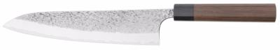 COUTEAU JAPONAIS ARTISANAL RYUZO GAMME KURO CHEF 240 MM