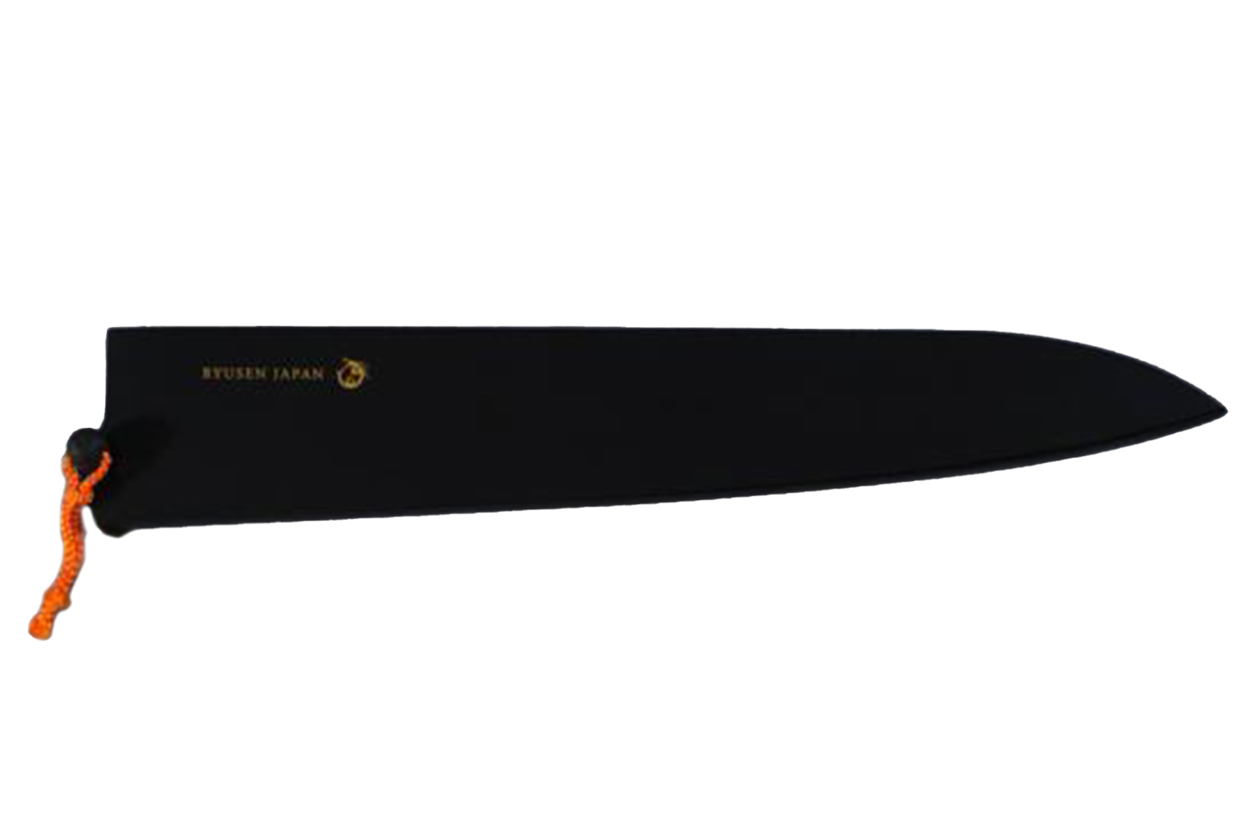 Saya Ryusen en bois noir pour couteau japonais sujihiki 24 cm
