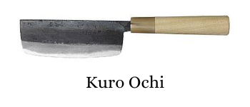 Couteau japonais artisanal Kuro Ochi