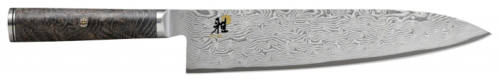 COUTEAU DE CUISINE JAPONAIS MIYABI 5000MCD 67 CHEF 24 CM MIYABI BLACK