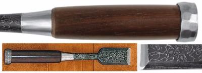 CISEAU à BOIS JAPONAIS TASAÏ MOKUME NOMI - 30MM