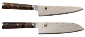 SET DE 2 COUTEAUX JAPONAIS MIYABI 5000MCD67 UTILITAIRE - SANTOKU MIYABI BLACK