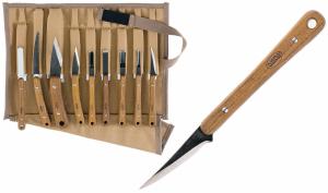 SET DE 9 COUTEAUX A SCULPTER JAPONAIS