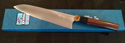 COUTEAU JAPONAIS DE CUISINE MASAKAGE GAMME HIKARI CHEF 18 CM