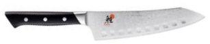COUTEAU DE CUISINE JAPONAIS MIYABI 600D ROCKING SANTOKU ALVÉOLÉ 18 CM