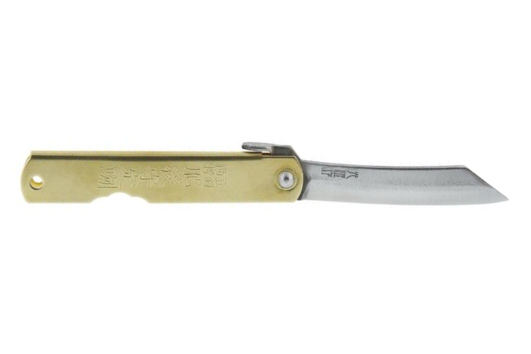 Couteau  japonais Higonokami Motosuke Nagao laiton Luxe