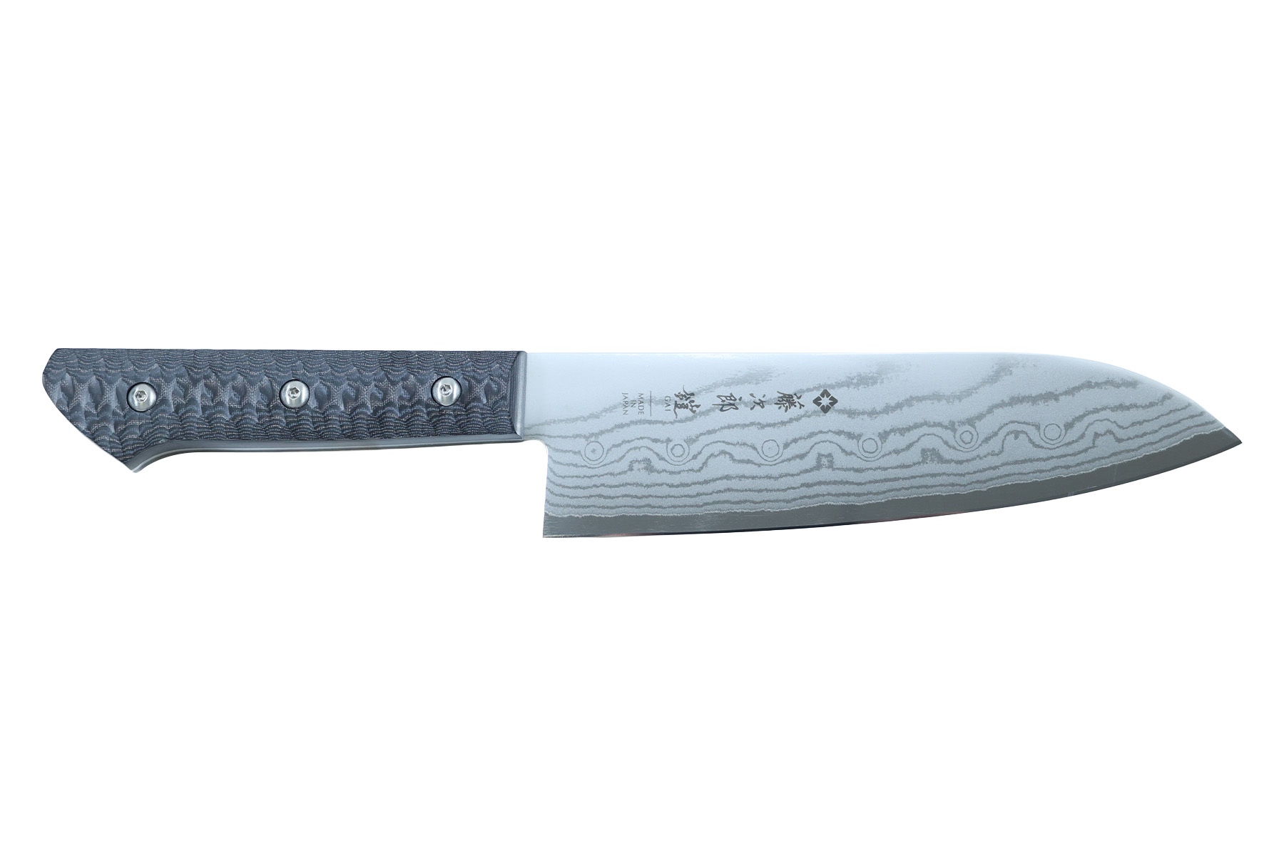 Couteau japonais Tojiro Gai - Couteau santoku 17 cm
