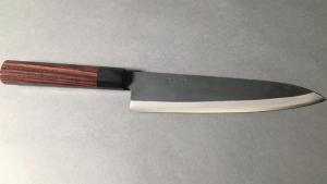 Couteau japonais artisanal de Yoshida Hamono - Gyuto 21 cm - ZDP189 - Rosewood