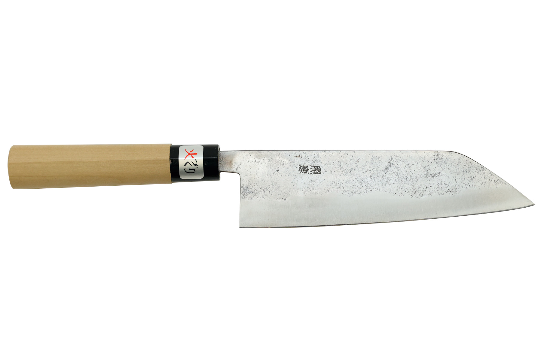 Couteau japonais artisanal de Teruyasu Fujiwara - Couteau santoku 18 cm