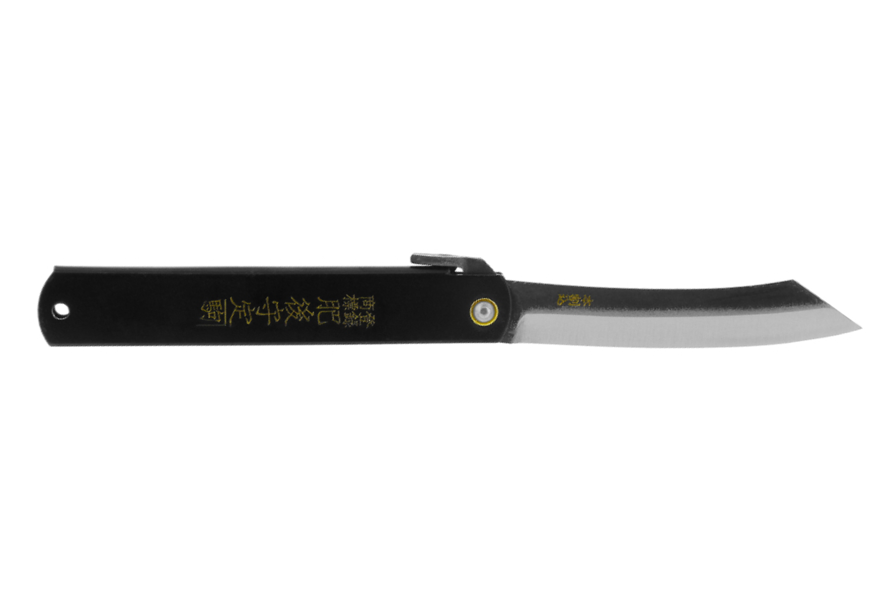 Couteau japonais Higonokami Motosuke Nagao Luxe - 12 cm carbone