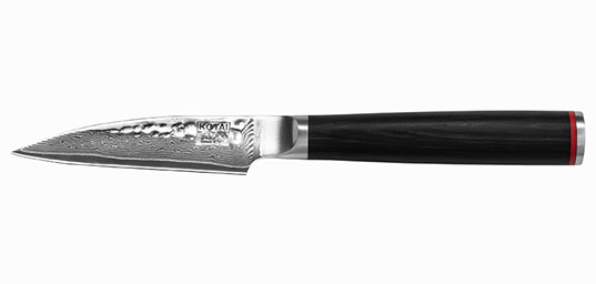 Couteau de cuisine Kotai - Couteau d'office damas 9 cm pakka