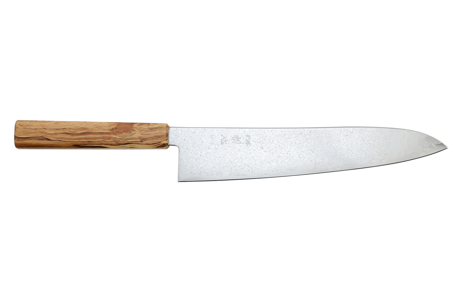 Couteau japonais de Hatsukokoro SG2 damas - Couteau gyuto 24 cm