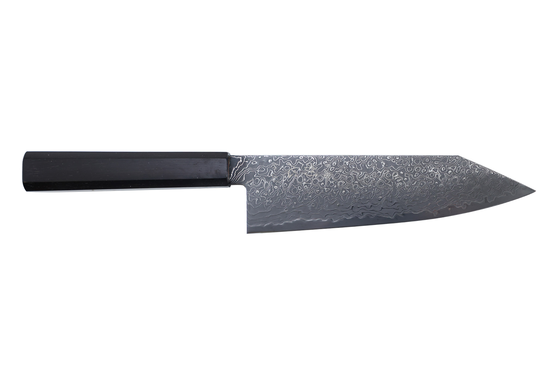 Couteau japonais de Hatsukokoro SG2 damas Kurozome - Couteau bunka 18 cm