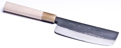 Couteau nakiri artisanal japonais Kuro Ochi - 150 mm