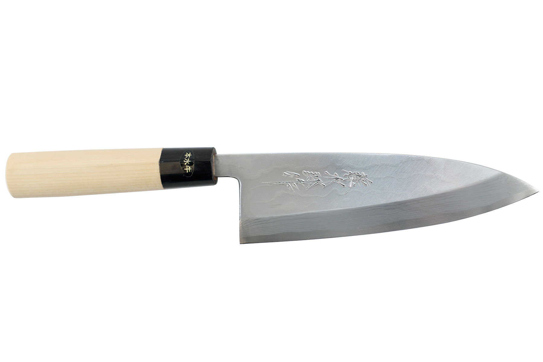 Couteau japonais Tojiro Aogami Damas Deba 18 cm