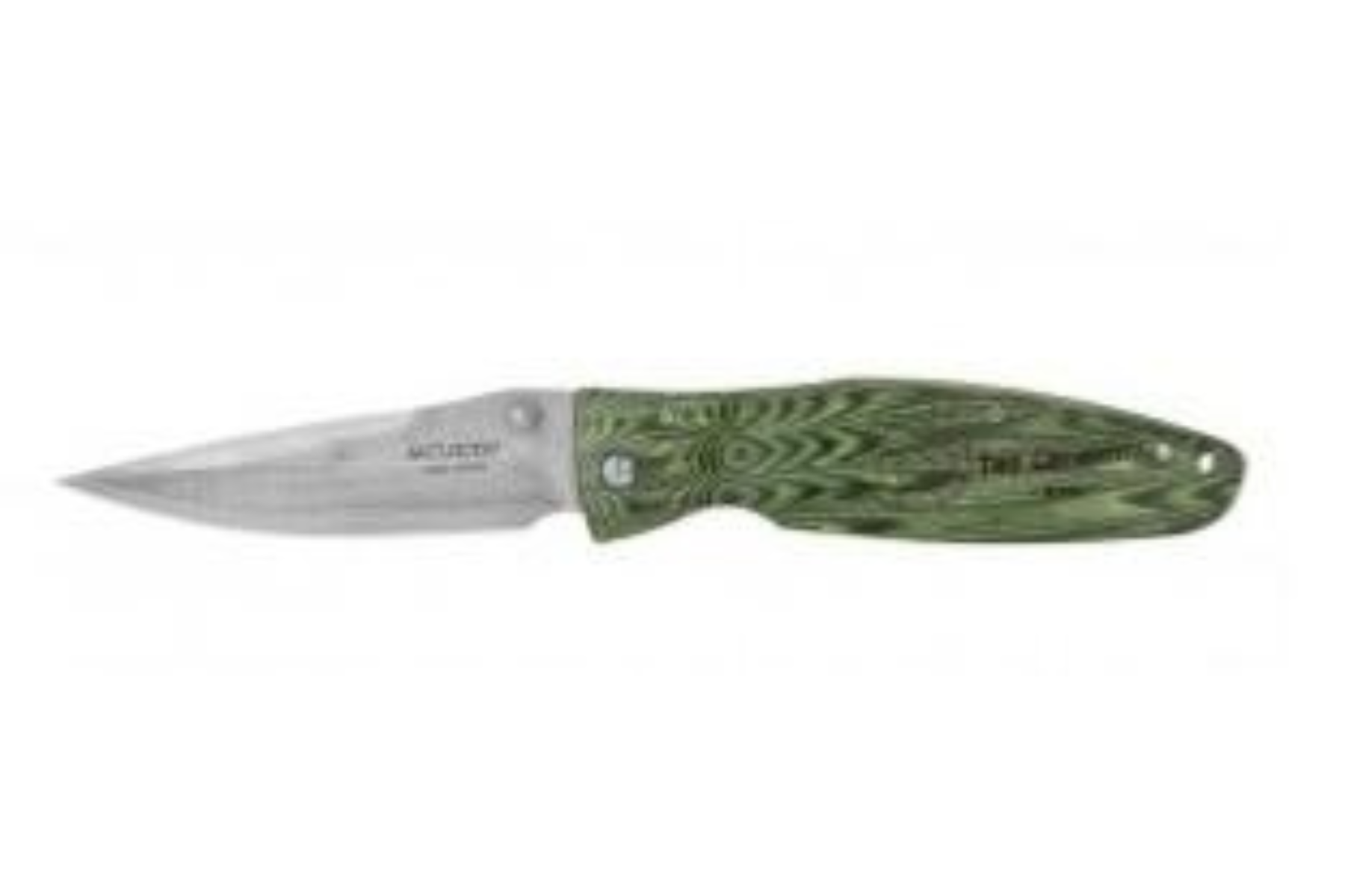 Couteau japonais Mcusta Rikyu Tea Culture - manche en micarta vert 12 cm