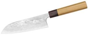 Couteau japonais artisanal de Yoshimi Kato - Santoku 17 cm