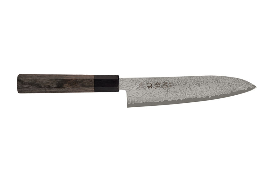 Couteau japonais Jaku Seki Ryu Damas - Couteau gyuto 18 cm