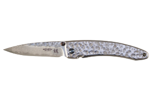 Couteau japonais Mcusta Tsuchime damas - manche 11 cm acier inox martelé