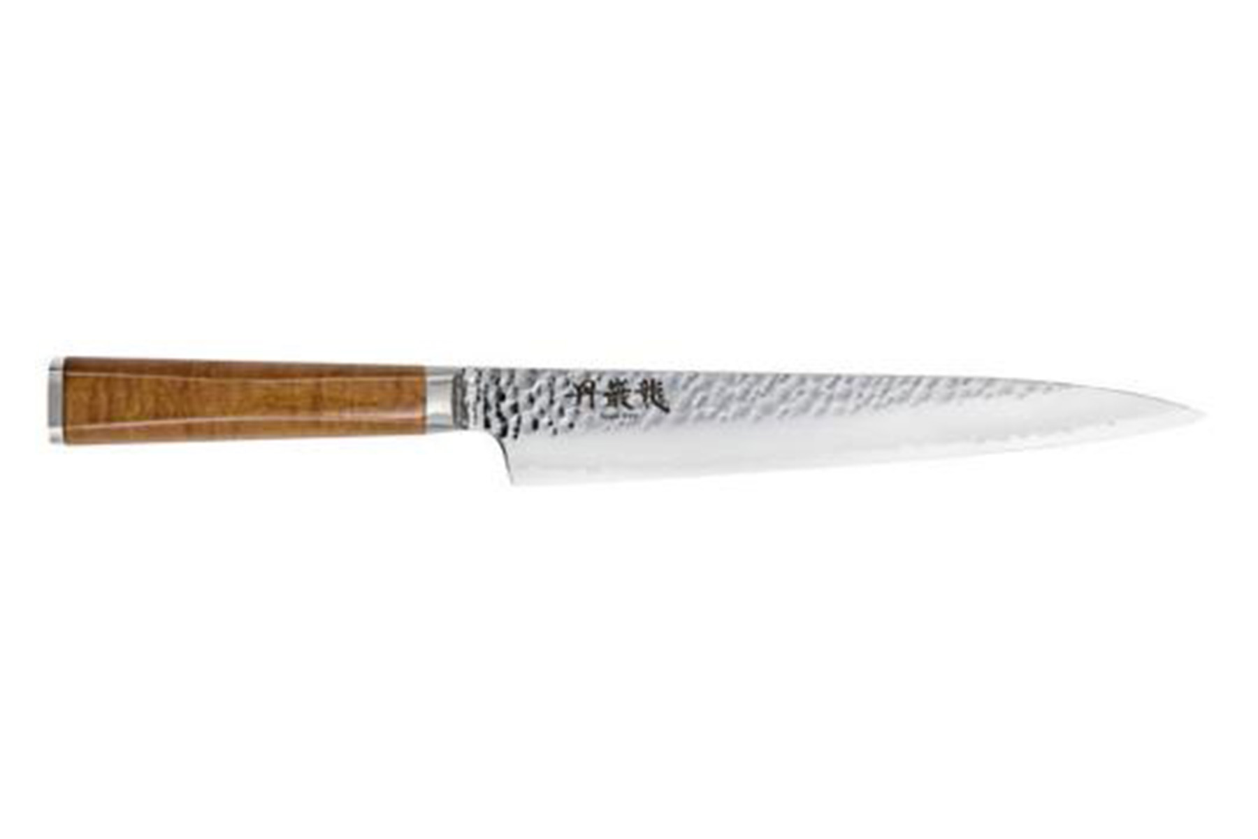 Couteau japonais Ryusen Tangan Ryu érable - Couteau sujihiki 24 cm