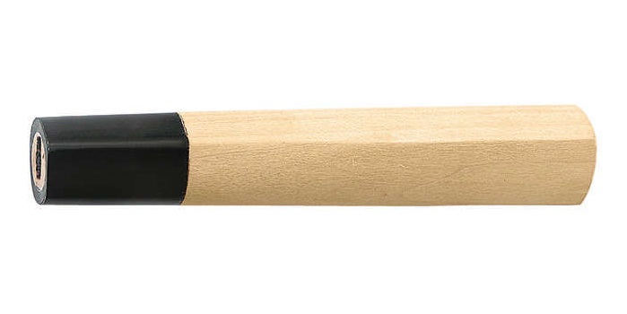 Manche de couteau japonais en bois - magnolia et corne de buffle