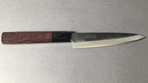 Couteau japonais artisanal de Yoshida Hamono - Petty 15 cm - ZDP189 - Rosewood