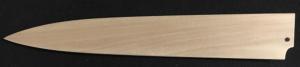 Saya traditionnel en bois pour couteau japonais yanagiba 27 cm
