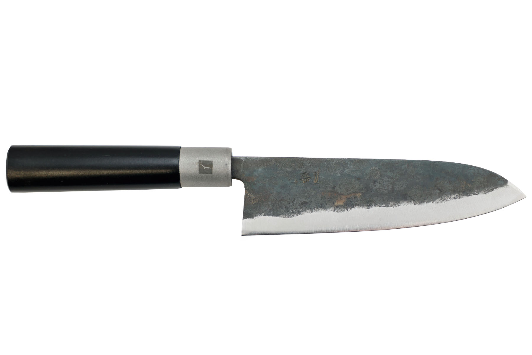 Couteau japonais artisanal Haiku Kurouchi - Couteau santoku 16,5 cm