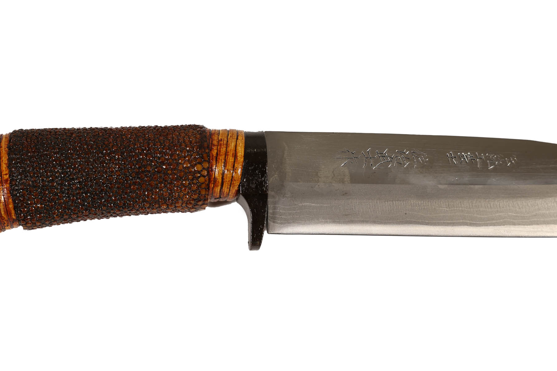 Couteau japonais de chasse de Takeshi Saji - Galuchat