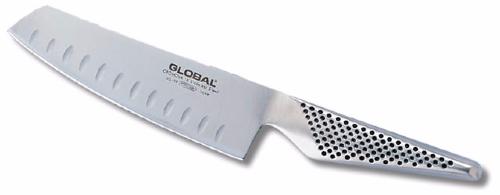 Couteau japonais Global gs-series - Couteau nakiri alvéolé 14 cm GS39