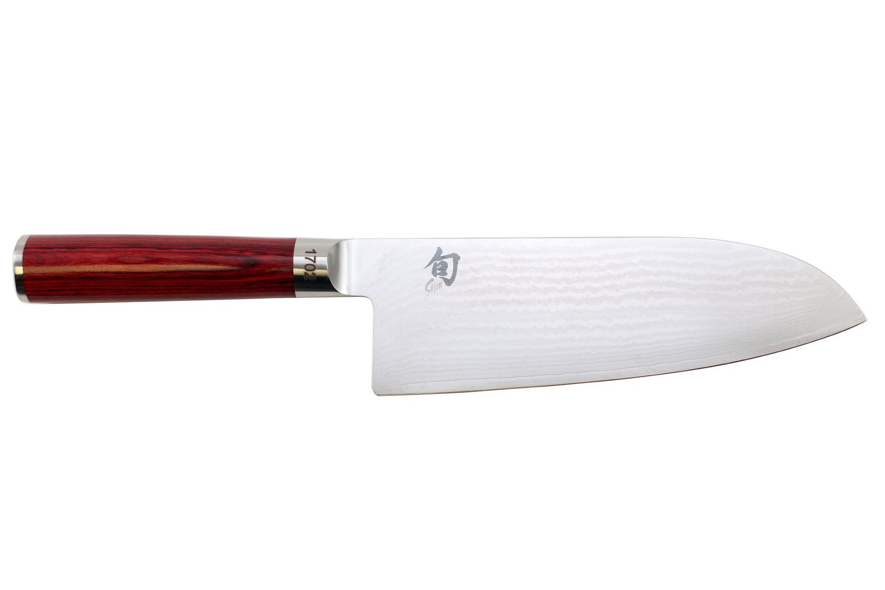 Couteau japonais Kai Shun Classic Red Édition Limitée - Couteau santoku 19 cm