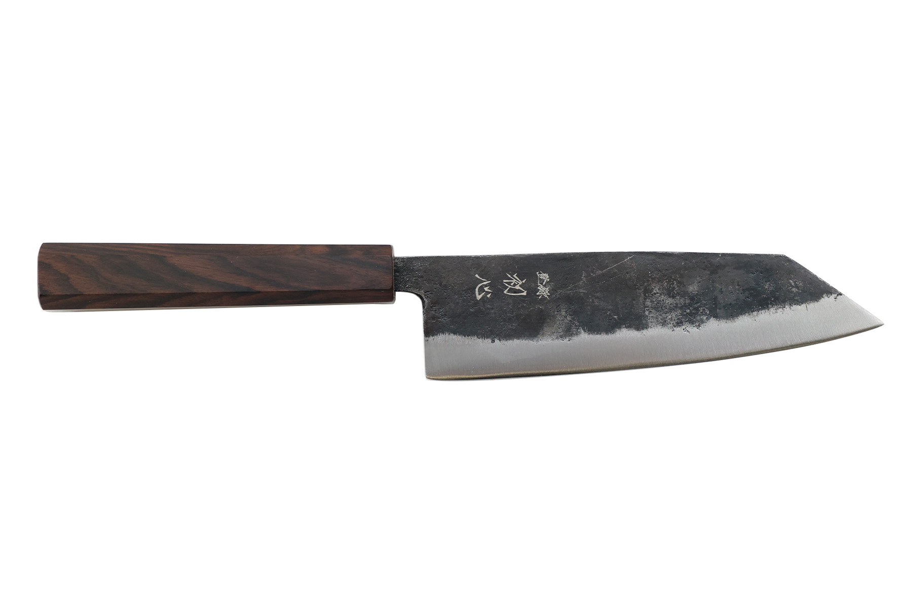 Couteau japonais de Hatsukokoro Kurogane Blue2 - Couteau bunka 16,5 cm