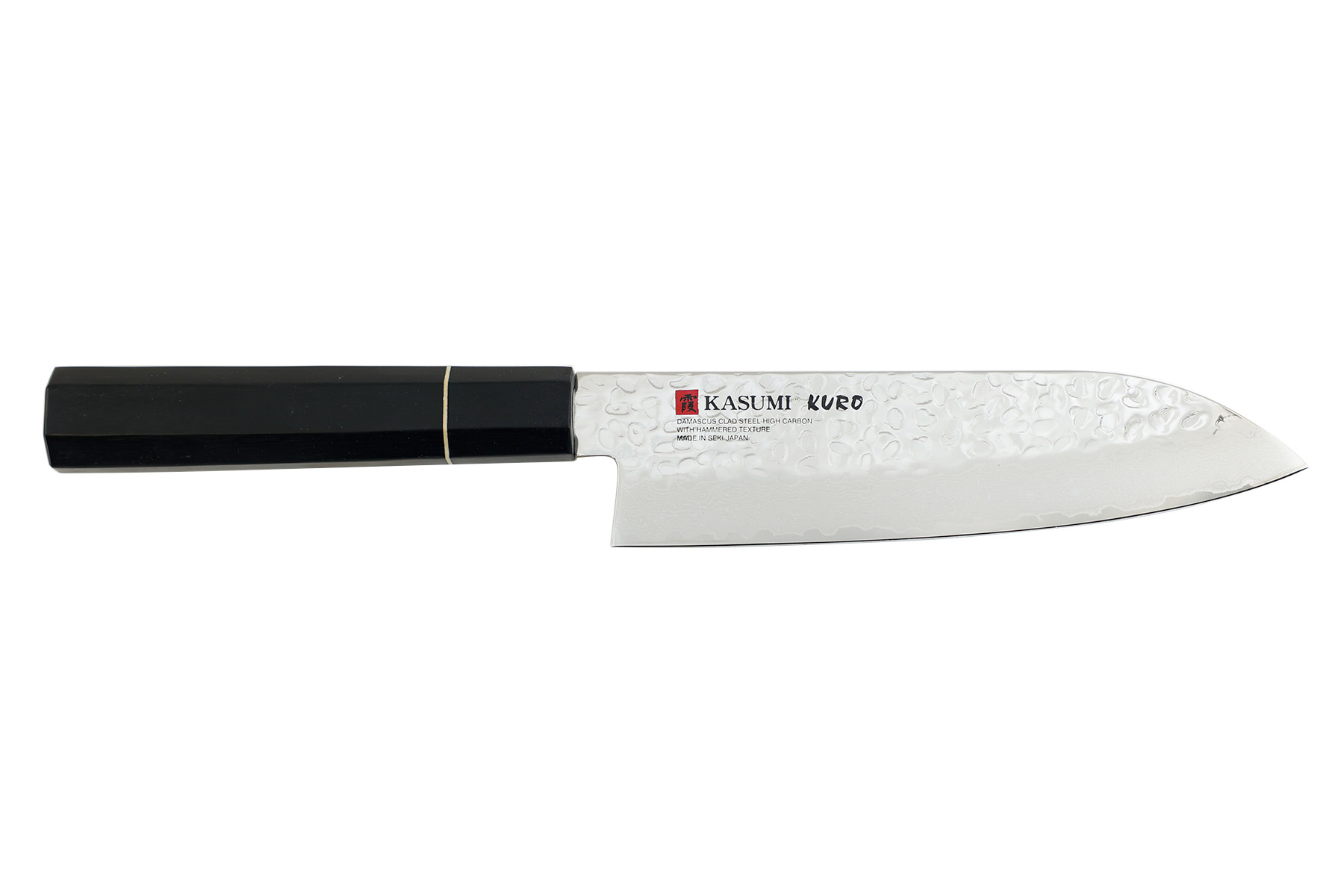 Couteau japonais Kasumi Kuro - Couteau santoku 16,5 cm