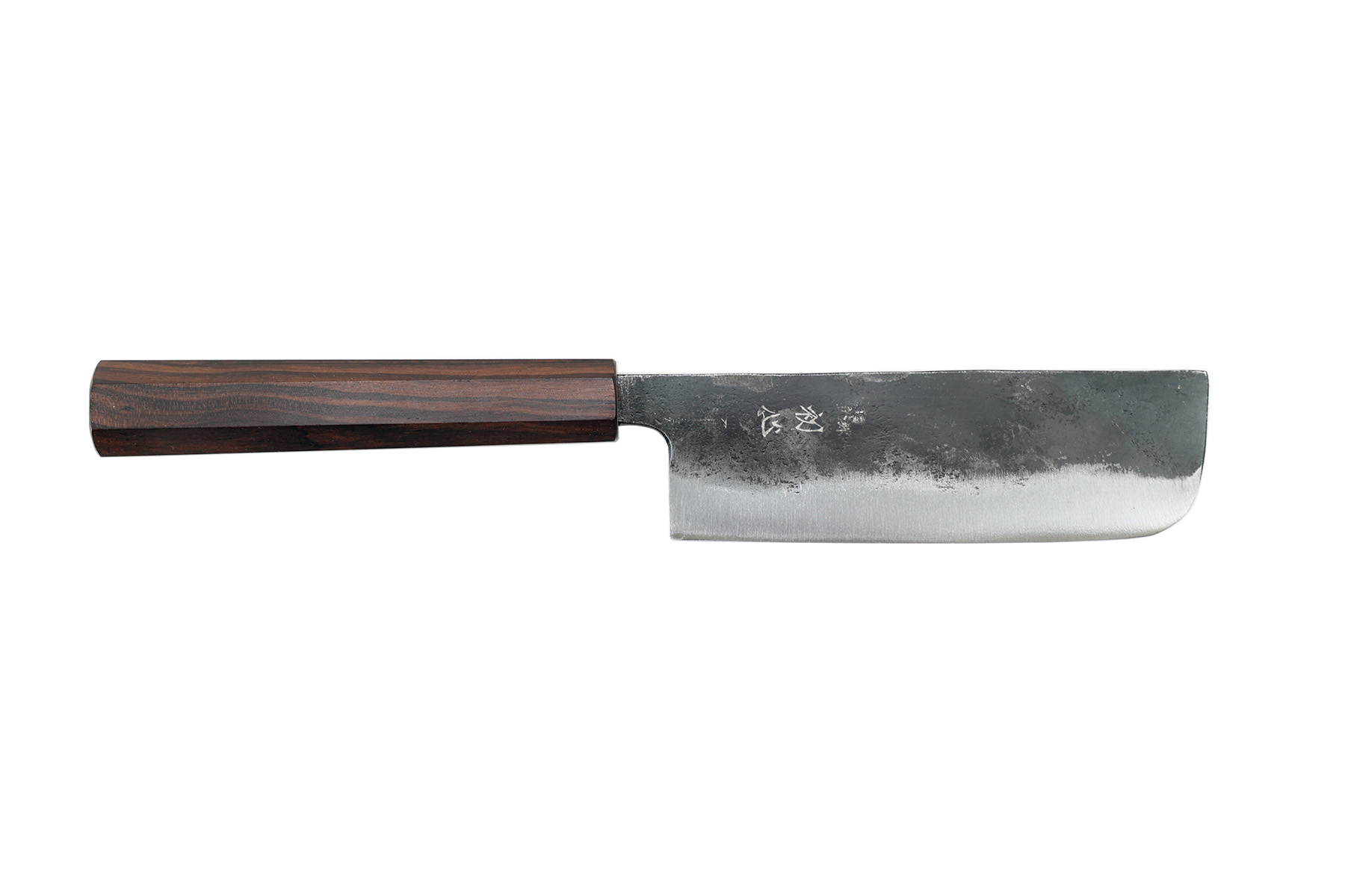 Couteau japonais de Hatsukokoro Kurogane Blue2 - Couteau nakiri 12 cm