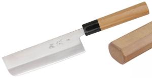 Couteau japonais artisanal Gihei Hamono - ZDP-189 - Nakiri 16 cm