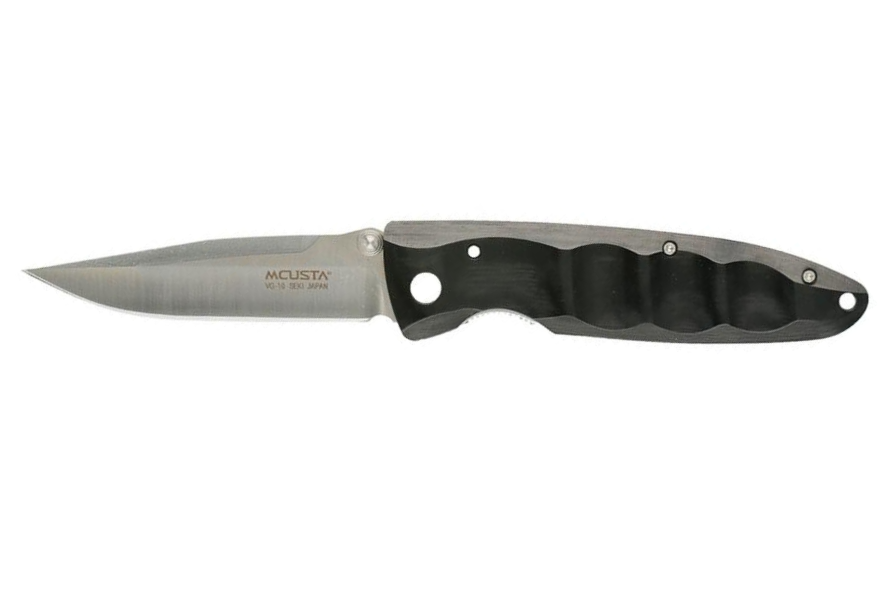 Couteau japonais Mcusta - Classic Wave - manche 11 cm pakka noir